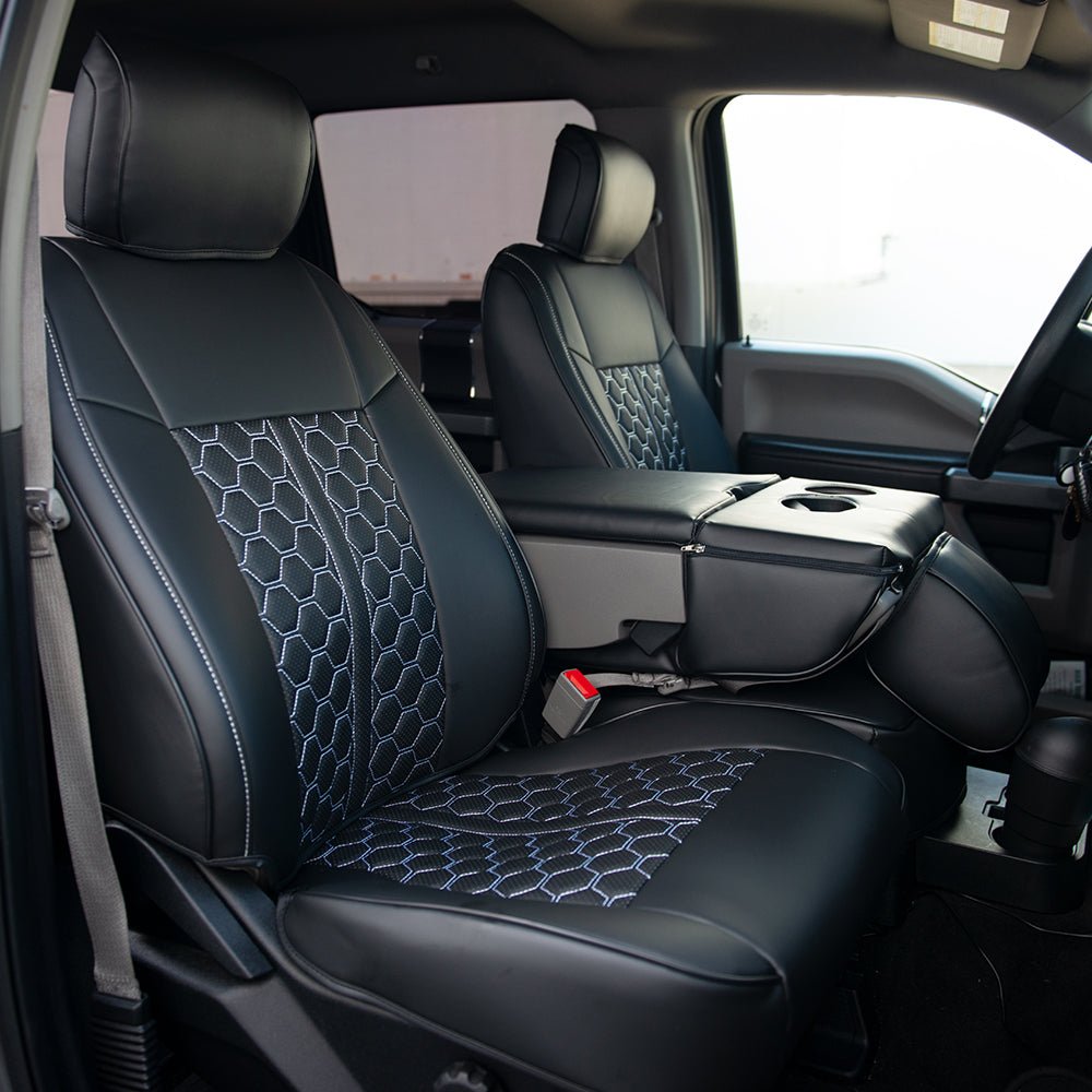 2015-20-ford-f-150-15-22-f-250-f-350-custom-interior-seat-coversPremium Artificial leather